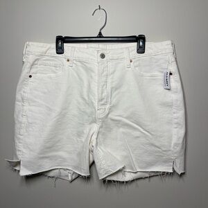 Old Navy White Denim Shorts
